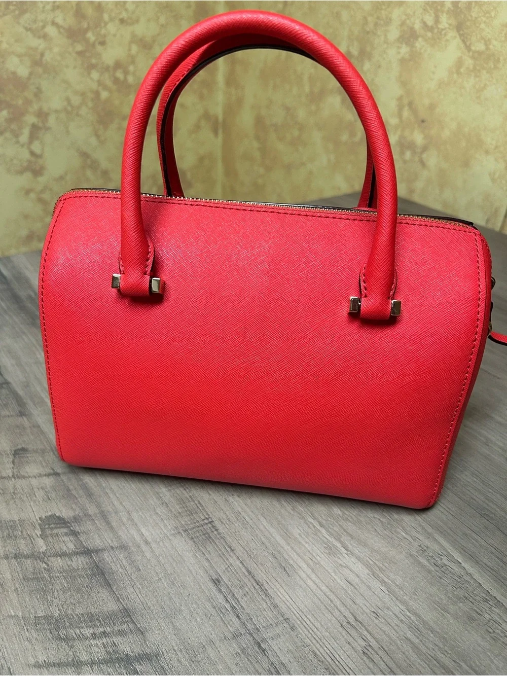 NWOT Kate Spade Cameron Street Red Leather Satchel